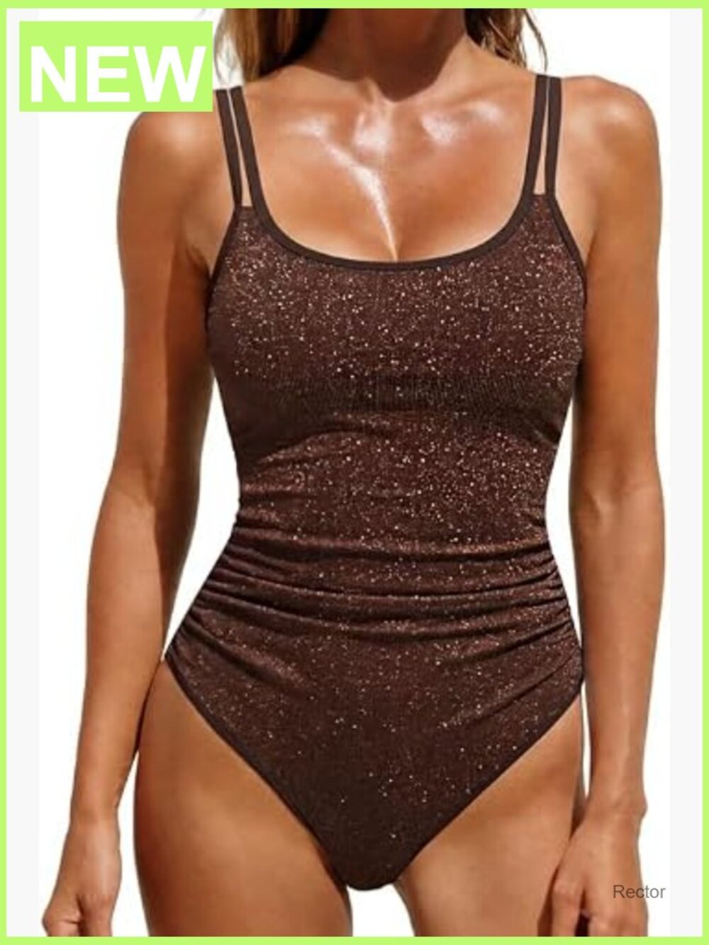 Women's One Piece Swimsuit Full Coverage High Leg Lace Up